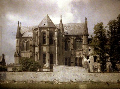 Abbazia Saint-Leger, Soissons, Aisne, Francia, 1917 da Fernand Cuville